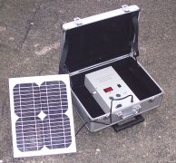 portable solar power system