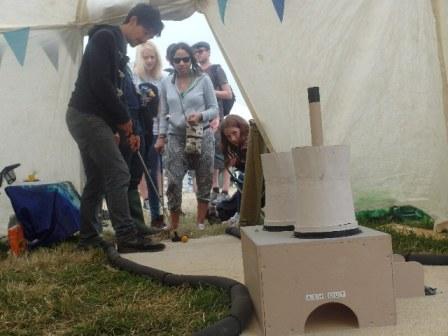 "Whole in One" crazy golf at Glastonbury Festival 2013