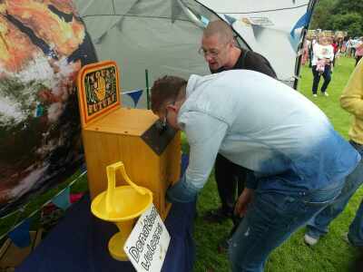 Your Future machine at New Mills Carnival