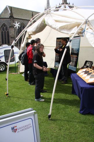 energy exhibit at signposting sustainability event