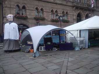 Renewables display in Chester