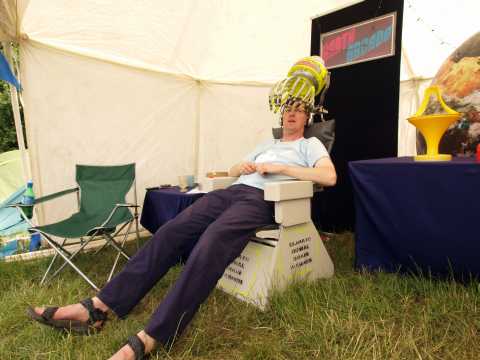 climate denail brainwasher in use