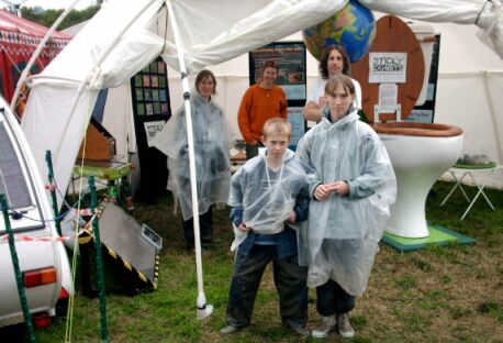 stickier than ever in the glastonbury mud