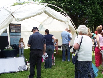 eco dome at knowsley green fayre