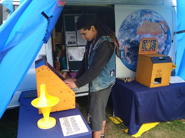 Earth Arcade at Landed Festival