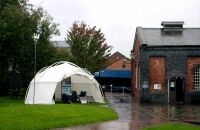 sticky exhibits display at boat musuem