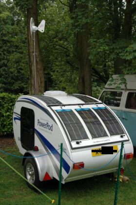 renewable power pod trailer