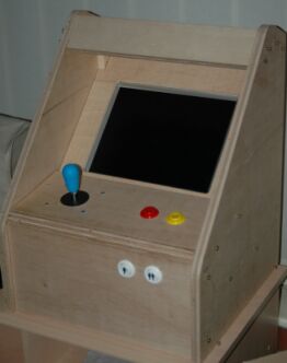 wood cabinet takes shape